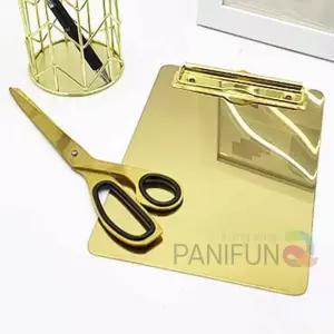 A6 골드 서류판 노트받침대받침 멀티클립보드 바인더 서류 메뉴케이스 메모
