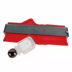 곡선 모양자 게이지 25cm 굴곡자 컨투어 윤곽측정기 형틀자 윤곽자 상자 문자 형상