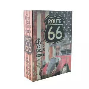 비밀안전 금고 NEW 북세이프 다이얼타입 루트66(특대)책모양 비상금 인테리어 소품 저금통