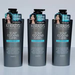 애경 케라시스 두피쿨링 샴푸 600ml 3개세정 헤어 클렌징 클저 클져 업소 업소용 대용량 퍼품 모발