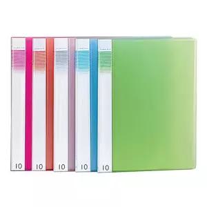 문화산업 428RXP71 PP 인덱스 클리어화일 A4 접착식10매 100개