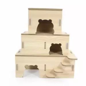 햄스터 관찰존 은신처 애완동물집 펫케이스 하우스 동물 케이지 펫집 사육장