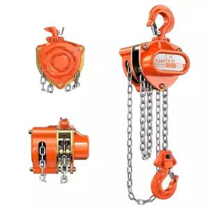 HUGOASIS 핸드 체인 호이스트 1/4 톤 550Lbs 용량 10FT - 차고 작업장 및 자동차 기계를 위한 2개의 헤비