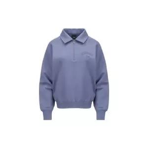 [미즈노]스포츠여성 스웨트 하프 집업 크롭 맨투맨 32YC485015 919479