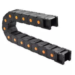 Qimoo 39.3인치 플라스틱 드래그 체인 케이블 캐리어 1m 밀폐형 와이어 R75 45 * 50mm CNC 라우터 전자