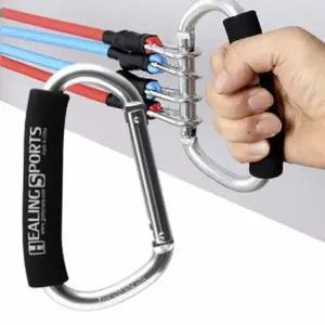 카라비너 고무 풀업 홈트레이닝기구 근력운동밴드 밴드 풀업밴드 운동기구 헬스 근력운동 튜빙밴드