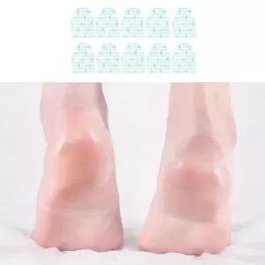 발 갈라짐 뒤꿈치 전용 보호 필름 투명 패치 10p
