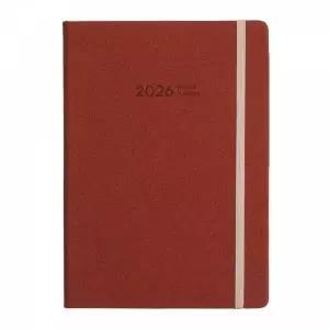 [알티피아]ToB 2026년 양장다이어리 32절 와인 주간식 131x186mm 에이블플래너