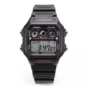 MUST IT_ 시계 AE-1300WH-1A2VDF AE-1300WH-1A2) 디지털 스포츠 남성우레탄시계