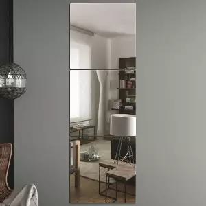 아크릴 붙이는 거울 40x40cm 벽거울 3p