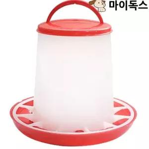 닭모이통 닭물통 병아리 자동 사료통 닭먹이통 1.5kg