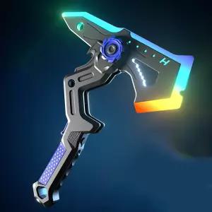 변신 LED 도끼검 연기나는 광선검