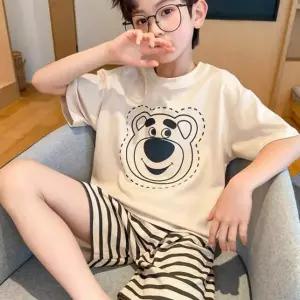 [보리보리/재한 주니어]재한 아동 캐주얼 반팔세트