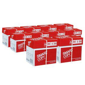 [더블에이] 스마트카피 A4 복사용지(A4용지) 80g 2500매 10BOX