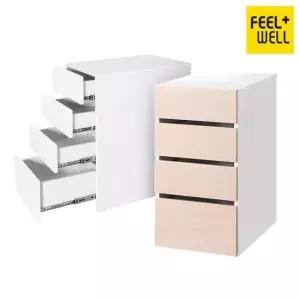 SR8945 레트라 책상 서랍장 4단) 높이700