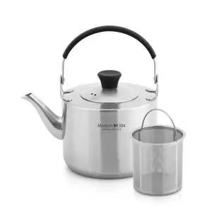 [퀸센스][세신 퀸센스]스텐 인덕션 차망 주전자 1.2L