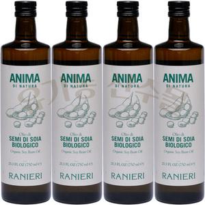 유기농 식용유 (750mlx4병) 라니에리 대두유 콩기름