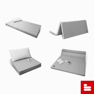 더블샵 접이식 매트리스 허리에좋은 3단 4단 5단 바닥 싱글 탄탄한 토퍼 메트리스