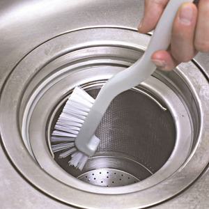 [시바타] 싱크대 배수구망 배수구통 청소기