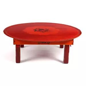 SN 상감 원형상 75 (4~5인용) _접이식 밥상 교자상