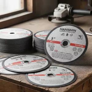 한신 절단석 125mm (5인치) 50장 EN12413 인증 그라인더날