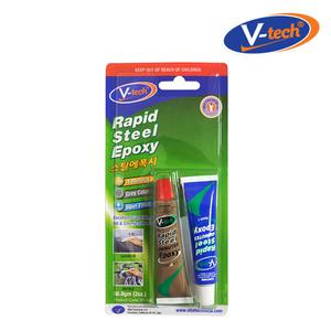 브이텍 VT-140 스틸 에폭시 접착제 본드 금속 다용도