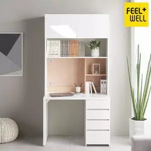 [필웰]레아 4단서랍장 집중력 전면책상 세트 1000 DVX DK9652