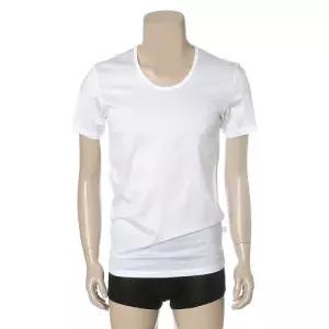 [롯데백화점]엘르이너웨어 남성 100수 실크 기본 반소매 런닝(EHR7389)