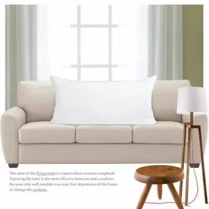 [텐바이텐]빵빵한 잠자론 대쿠션솜 60x110 구름솜 푹신한 고급