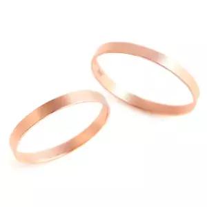 [비앤비골드] 14K 평반지 커플링세트 NPC21682