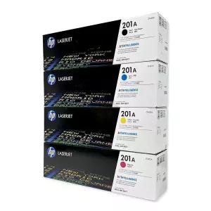HP 201A정품토너 4색세트(CF400A 검정+ CF401A 파랑+ CF402A 노랑+ CF403A 빨강) M252n M252dw M277