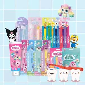 캐치티니핑 산리오 뽀로로 피규어 칫솔/치약/치실/열냉각시트