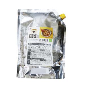 CJ 제일제당 백설 다담 강된장 찌개양념2kg 1개