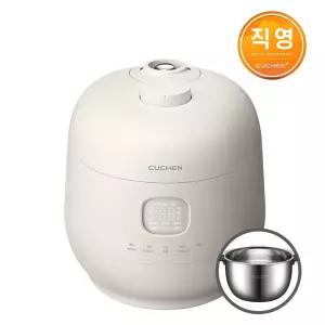 쿠첸 브레인 풀스테인리스 듀얼프레셔 10인용 IH전기압력밥솥 CRH-TWS1010W