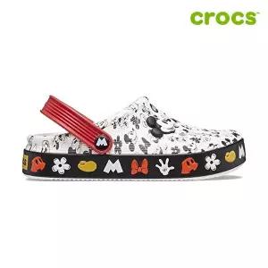 [크록스][크록스 정품] 미키 오프 코트 클로그 키즈 아동샌들 208866-100