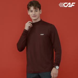 르까프 23FW 남성 기능성 양면 기모티셔츠 버건디