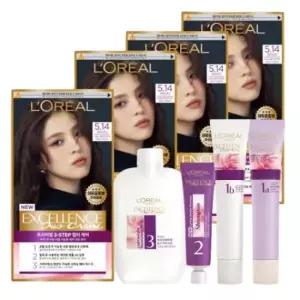[로레알] [4개] 엑셀랑스 듀오크림 염색약 9종 중 택1(+증정 헤어마스크 세트)