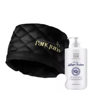 박준 블루라벨 아르간 헤어팩 1000ml+열처리 전기헤어캡