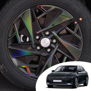 더뉴그랜져IG 하이브리드 17인치 휠 마스크 포인트 데칼 스티커