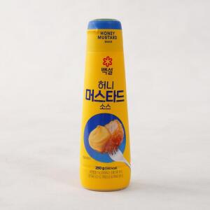 CJ 백설 허니머스터드소스 250g