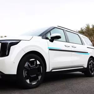 4세대 더뉴카니발 KA4 튜닝 사이드 도어 가드 스크래치 문콕 방지 악세사리 용품