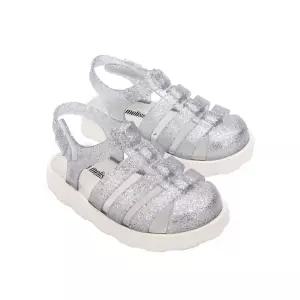 [보리보리/토박스]미니멜리사 메간 샌들 베이비 실버글리터 MSKCE2TSMG12SLG