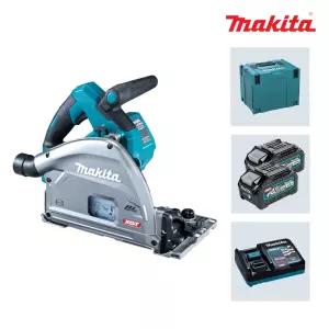 마끼다 SP001GM201 40Vmax 4.0Ah x2팩 충전 플런지쏘 절단톱 165mm(6인치) BL 스킬