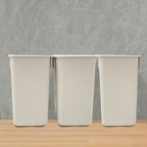 뚜껑없는 휴지통 대형 쓰레기통 재활용 분리수거함 우산꽂이 3개 35L
