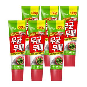 바르기만하면 무균무때 젤 150g 실리콘 곰팡이 제거제 6개