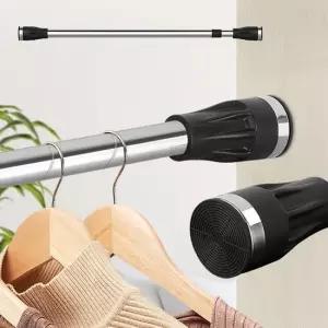 원형압축봉 200 샤워커튼봉 욕실 긴 행거 욕조커튼 압축봉 행거봉 커튼압축봉 커튼설치