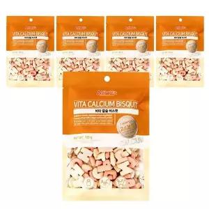애니펫 비타 칼슘 비스켓 100g x 5개