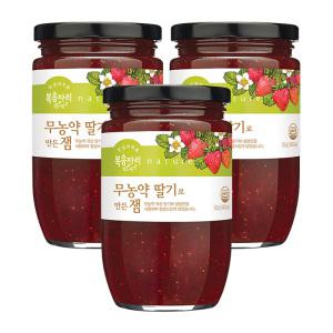 복음자리 무농약 딸기잼 500g x 3개