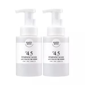 해피바스 PH4.5 약산성 로즈 버블 여성청결제 300g x2개