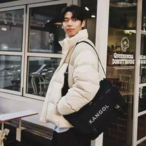 [캉골]아이콘 알파 메신저백 2090 블랙